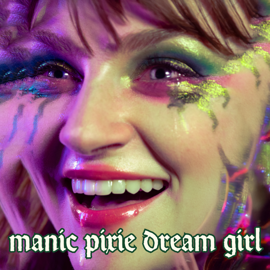 manic pixie dream girl album cover faire portal to music